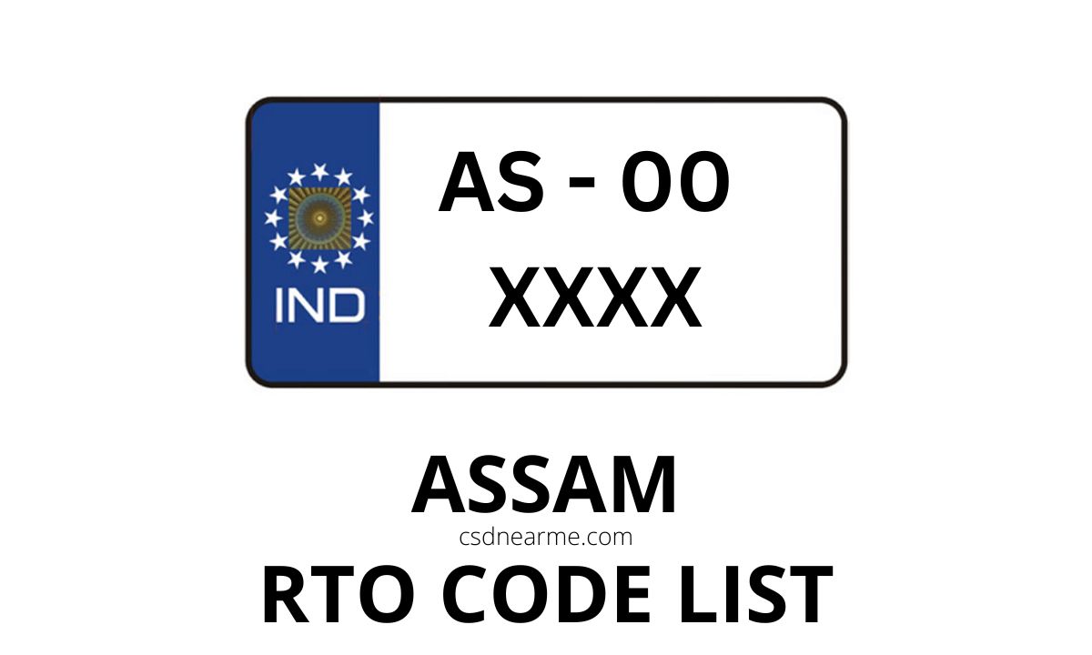 Assam  RTO Code List – Vehicle Registration Code