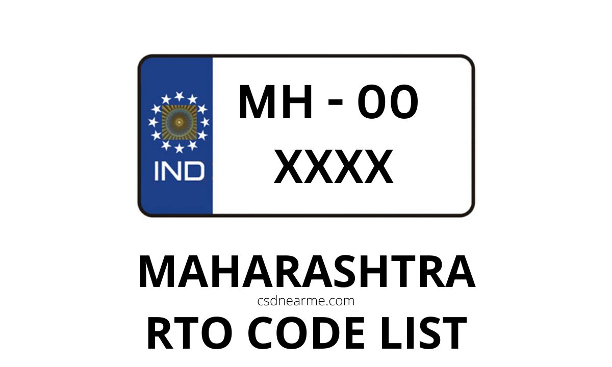 Maharashtra RTO Code List – Vehicle Registration Code