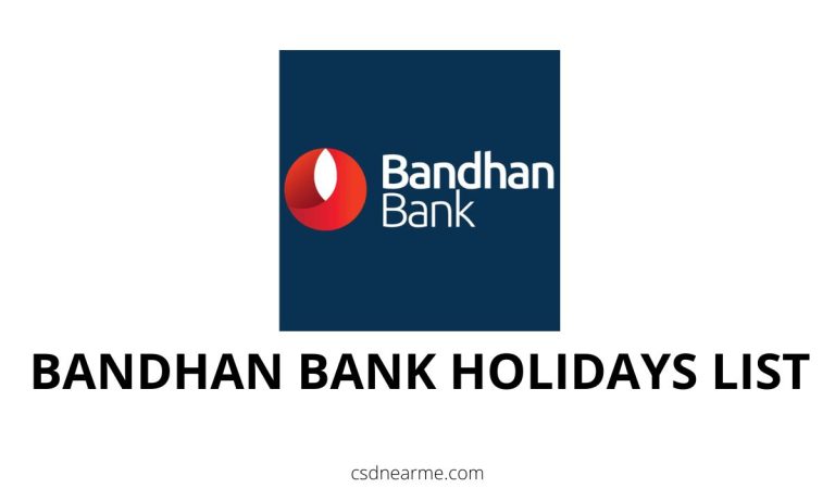 Bandhan Bank Holiday List 2023 Bihar