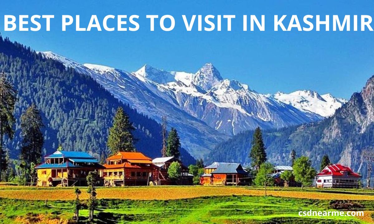 Best places to visit in Kashmir