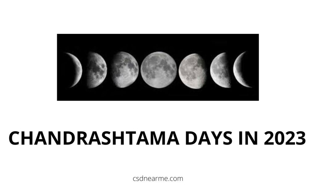Chandrashtama Days