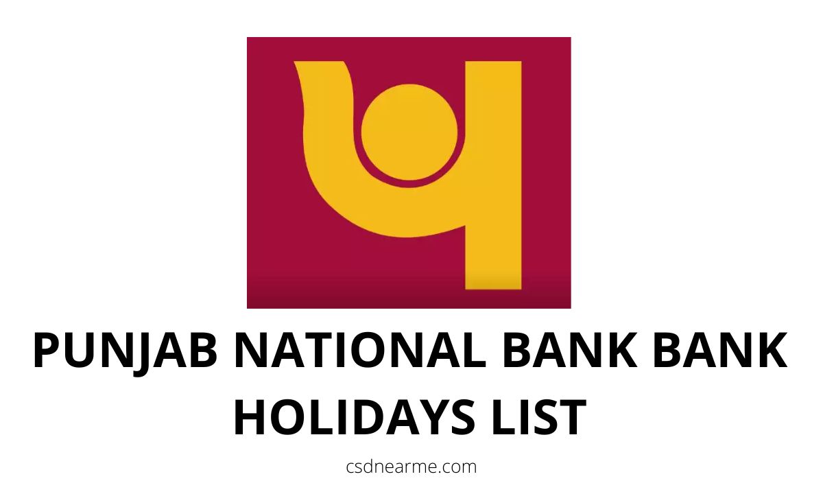 Punjab National Bank of India Holidays 2023
