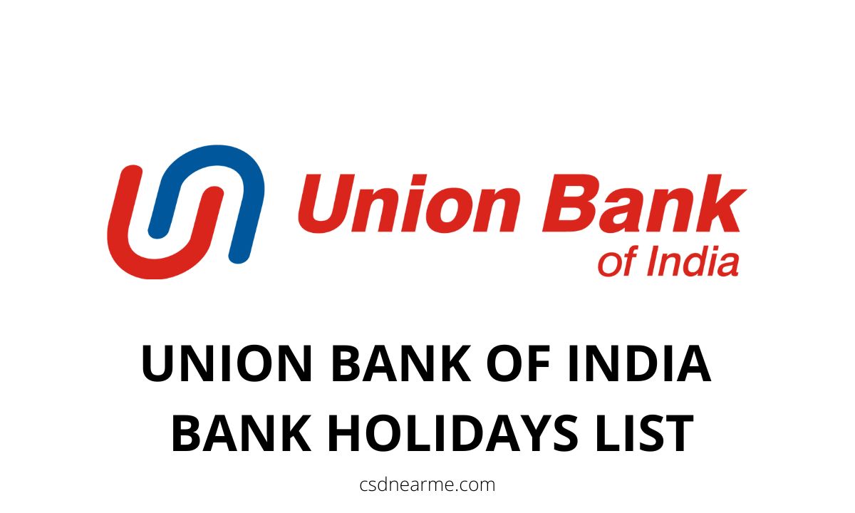 Union Bank of India Holidays List 2023