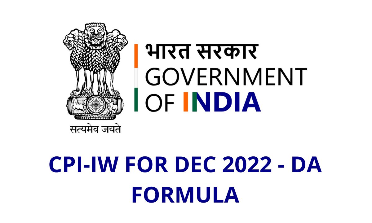 CPI-IW for Dec 2022 | Expected DA For June 2023
