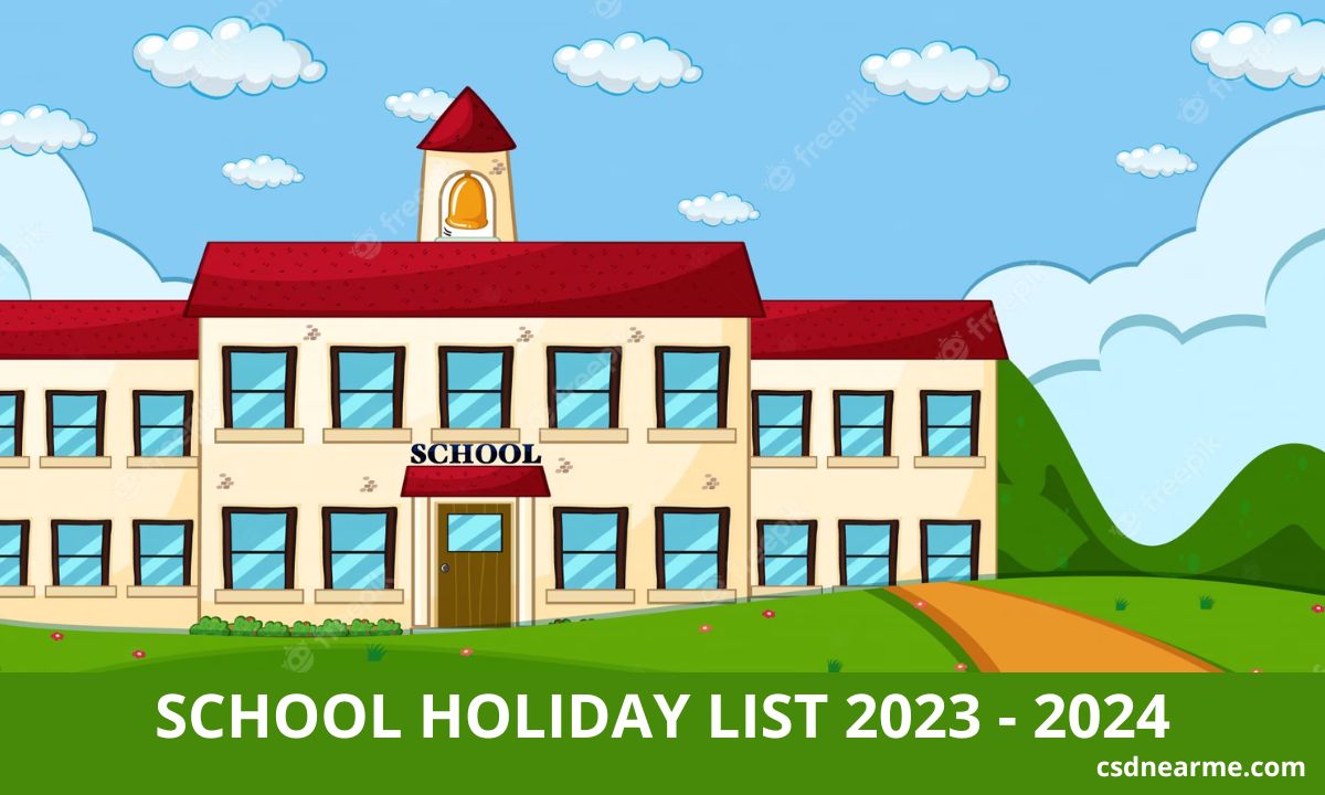 Chandigarh School Holidays 2023-24