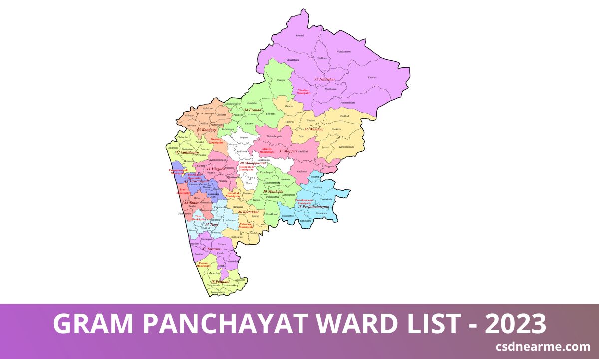 Gram Panchayat Ward List – 2023